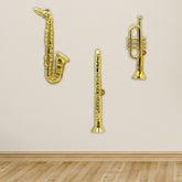 Gold Musical Decorations
